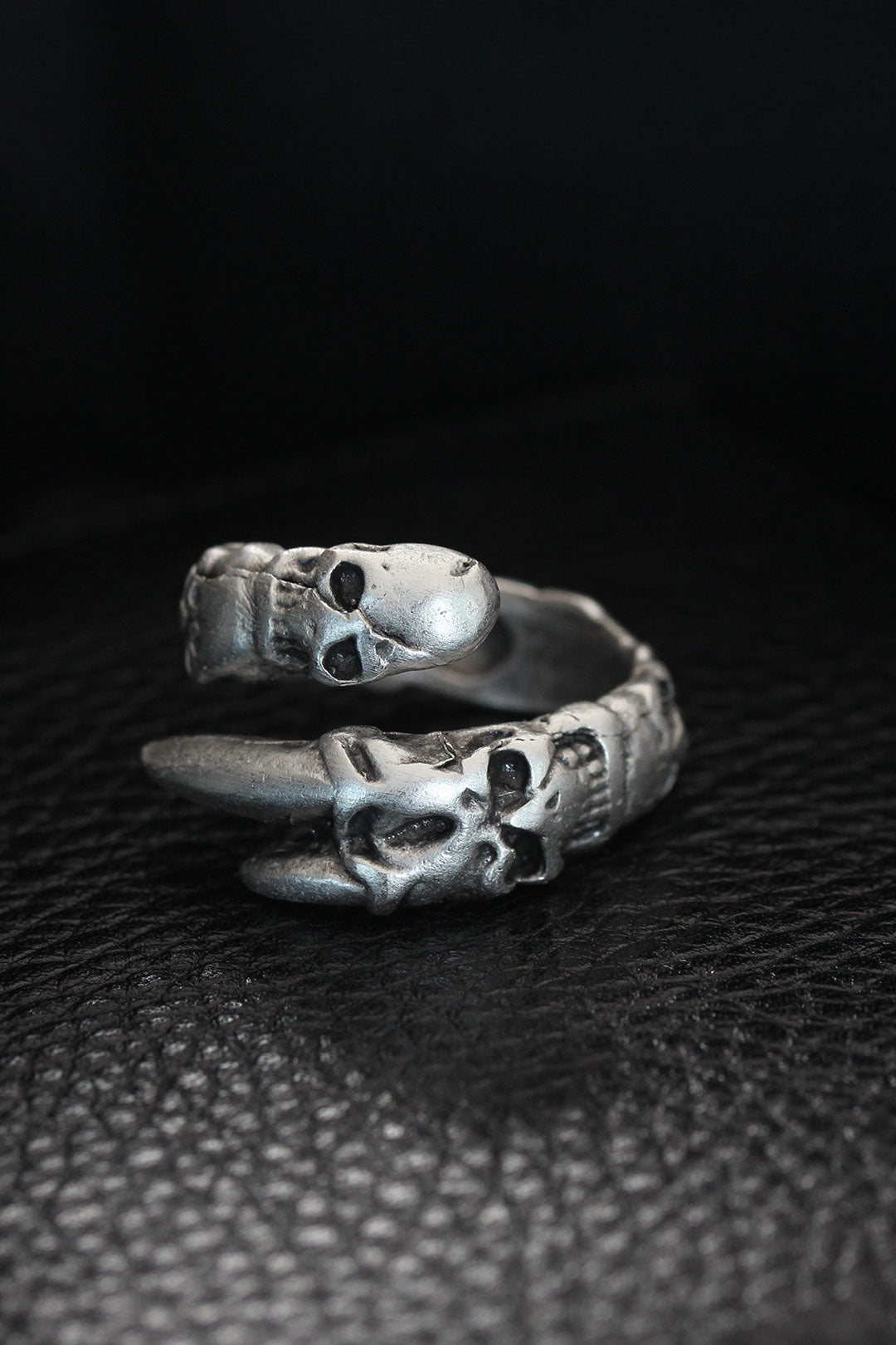 EBJ Adjustable Skull Claw Model Men's Ring - State College