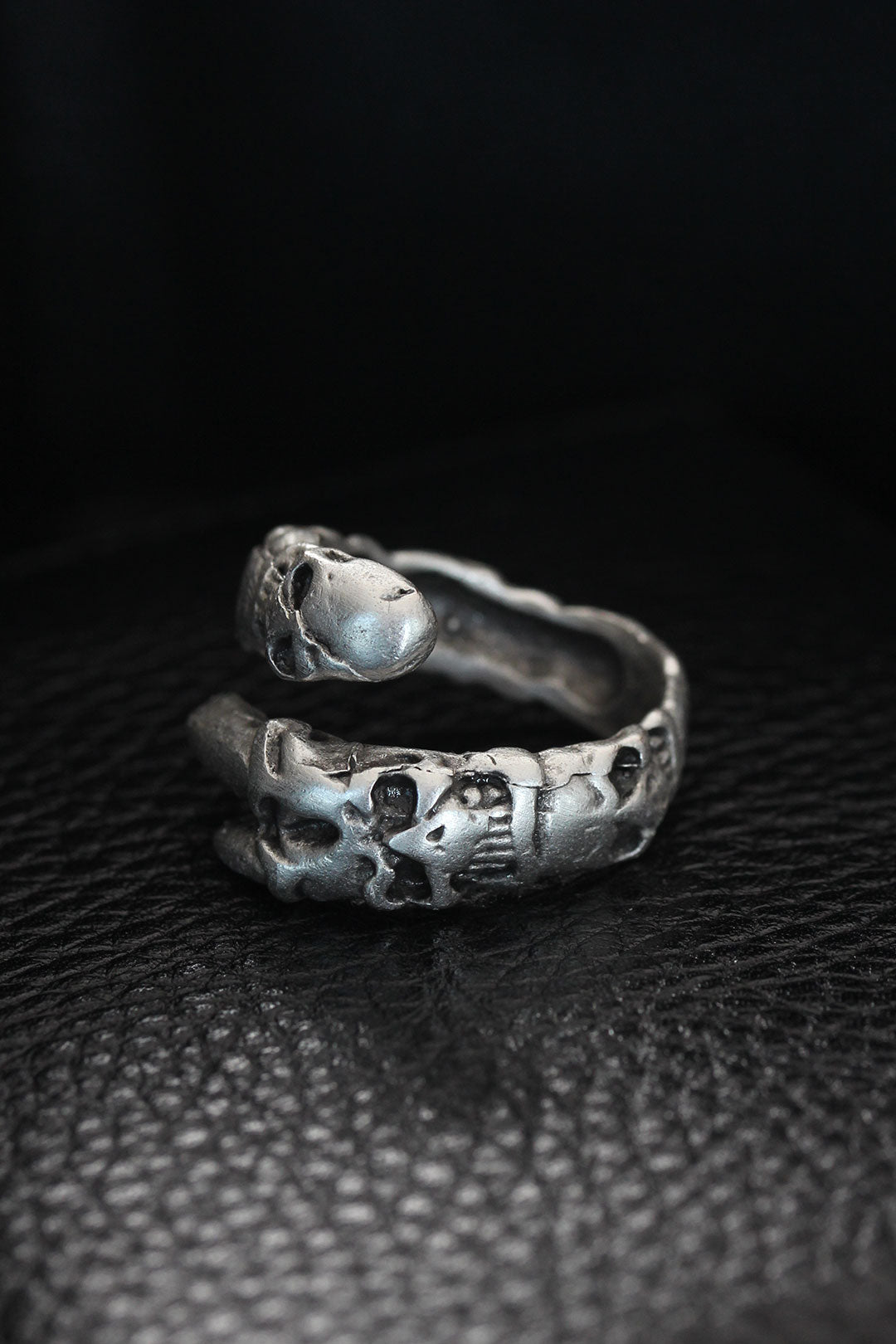 EBJ Adjustable Skull Claw Model Men's Ring - State College