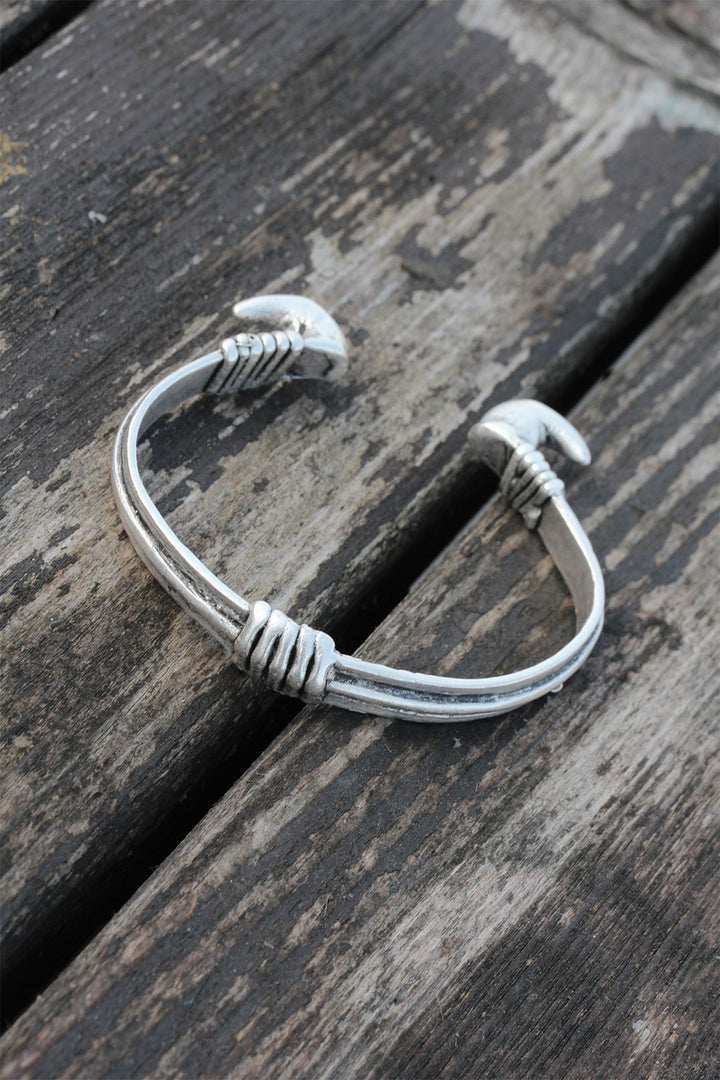 EBJ Authentic Metal Bracelet with Horn Figure for Men - Jūrmala