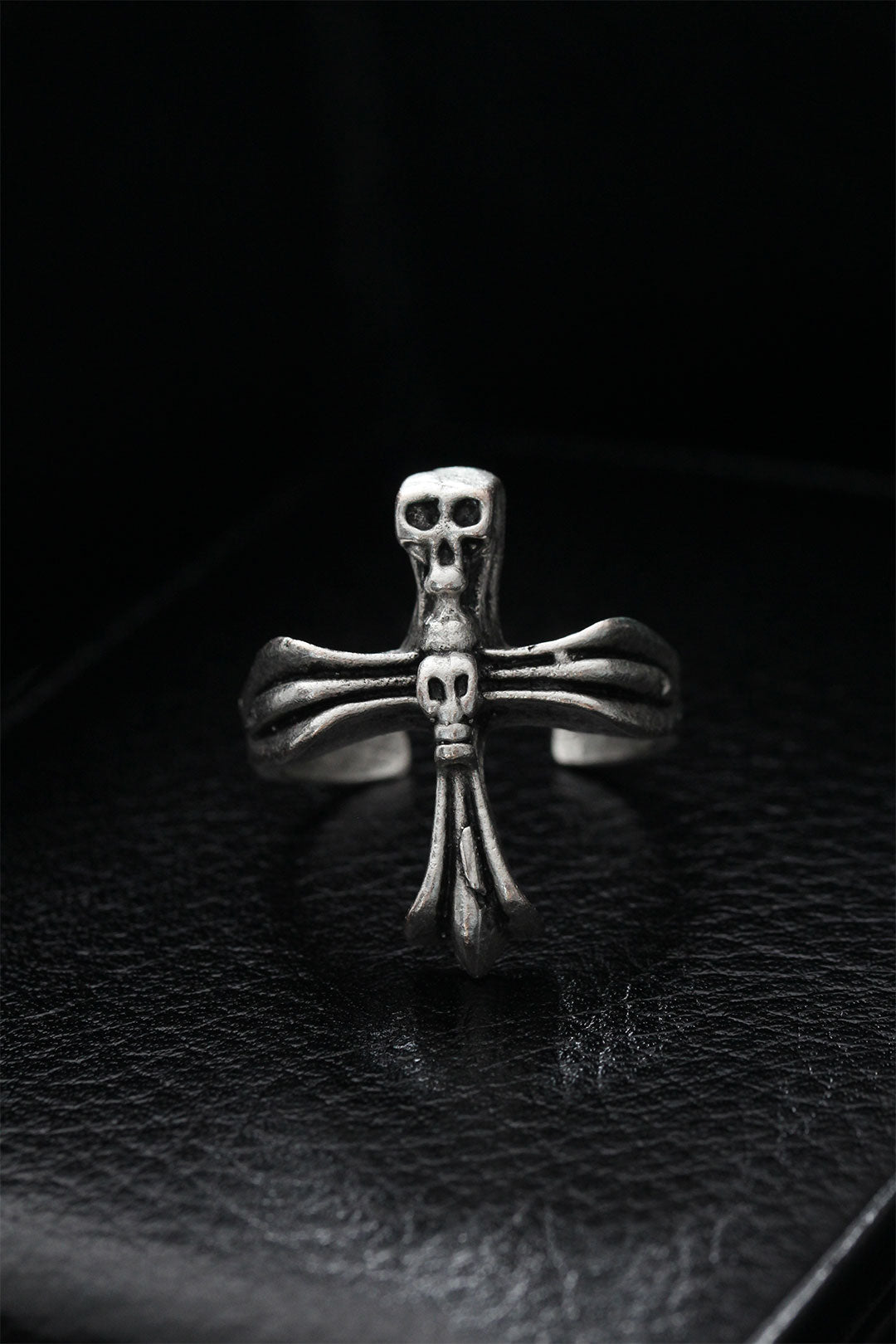 EBJ Adjustable Skull Model Men's Ring - Lincoln