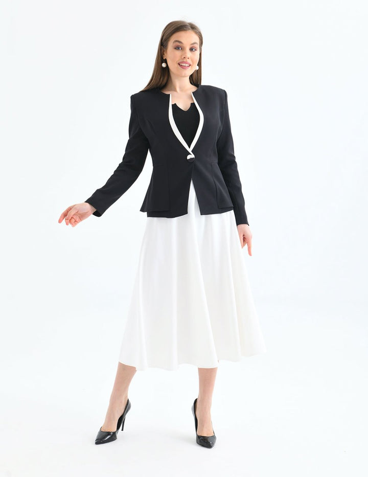 NDL Women Flared Skirt Women's Suit Black - Dalton