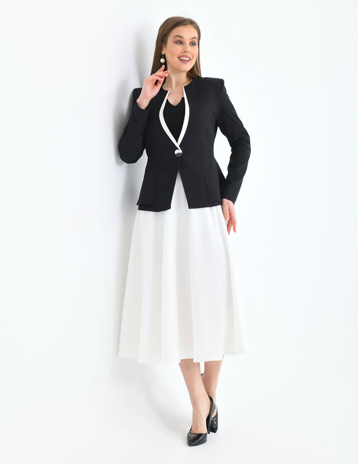 NDL Women Flared Skirt Women's Suit Black - Dalton