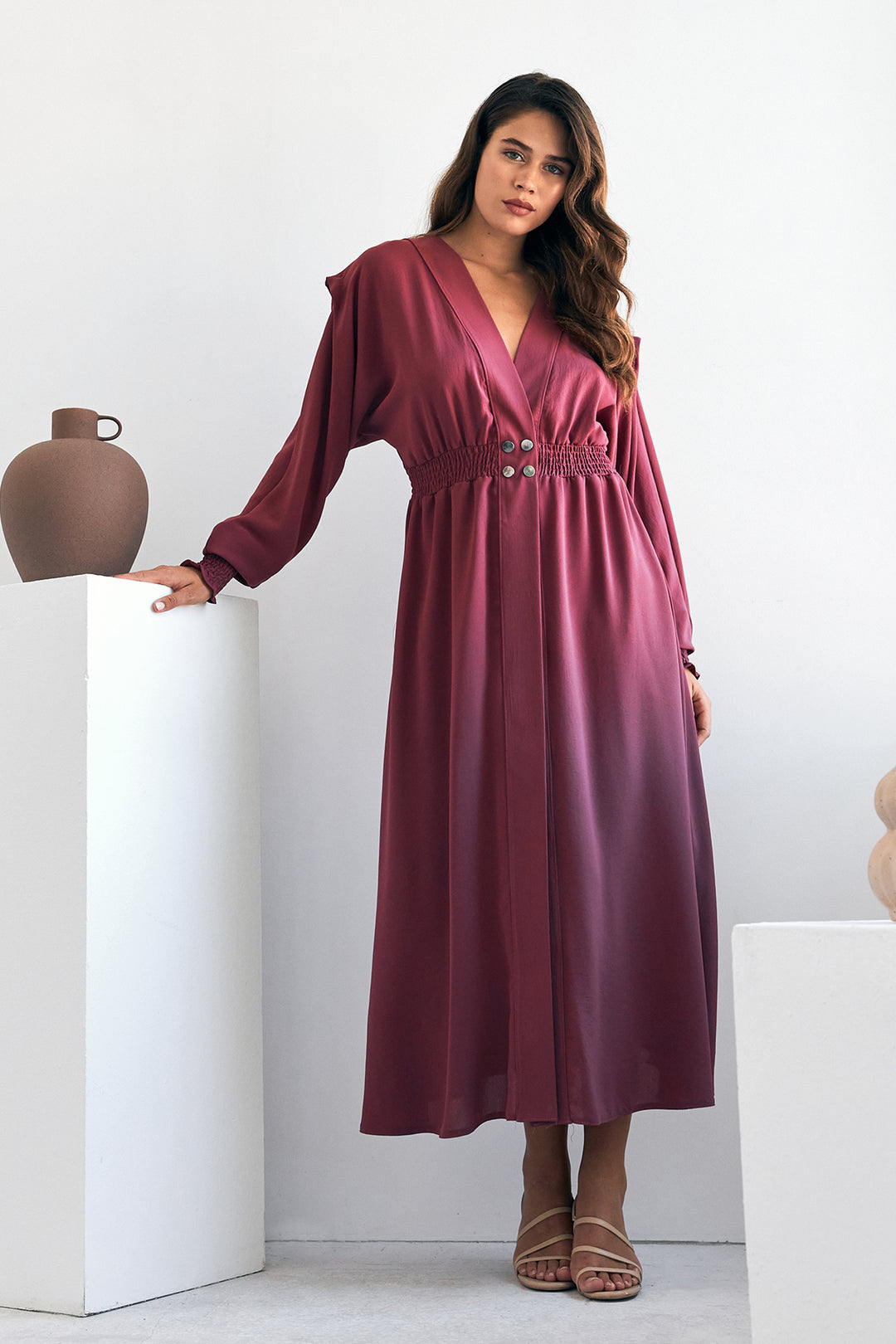 ZRF Women Laura Buys Ruffled Blouse - Dried Rose - Korydallós