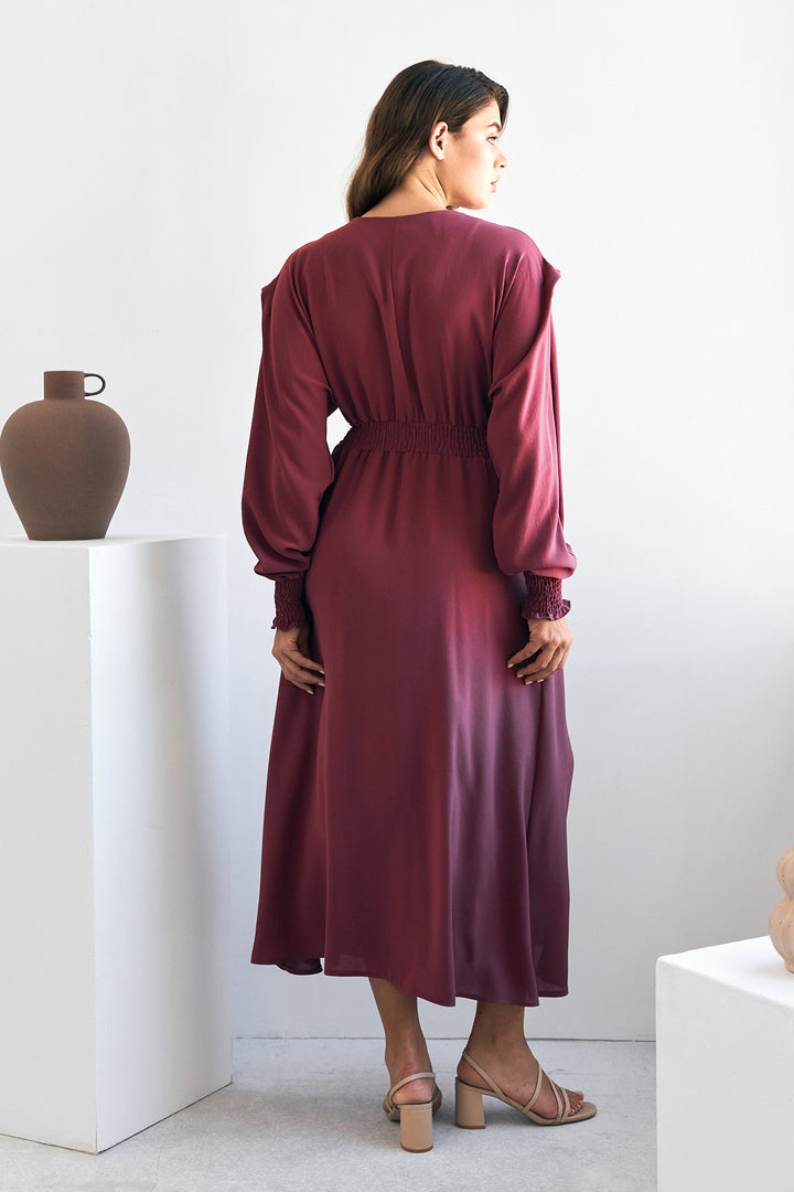 ZRF Women Laura Buys Ruffled Blouse - Dried Rose - Korydallós