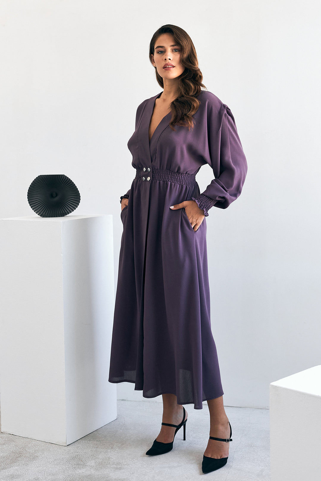 ZRF Women Laura Buys Ruffled Blouse - Lilac - Horlivka