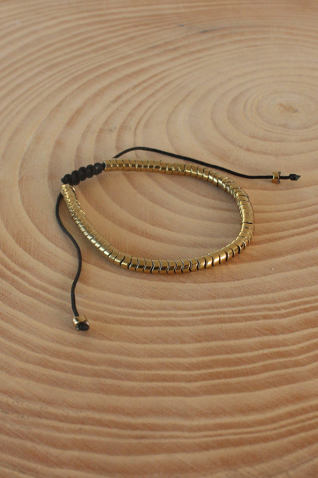 EBJ Yellow Color Macrame Natural Stone Men's Bracelet - Myrtle Beach