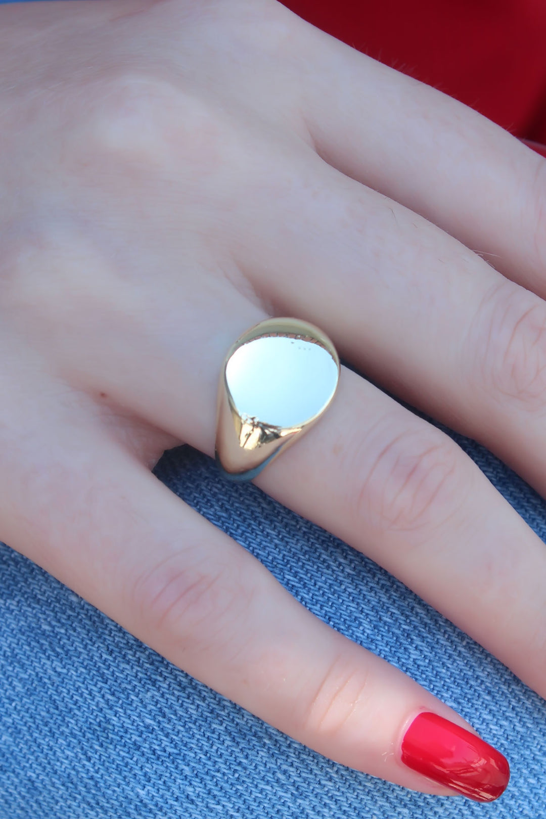 EBJ Gold Color Women's Ring - Mason