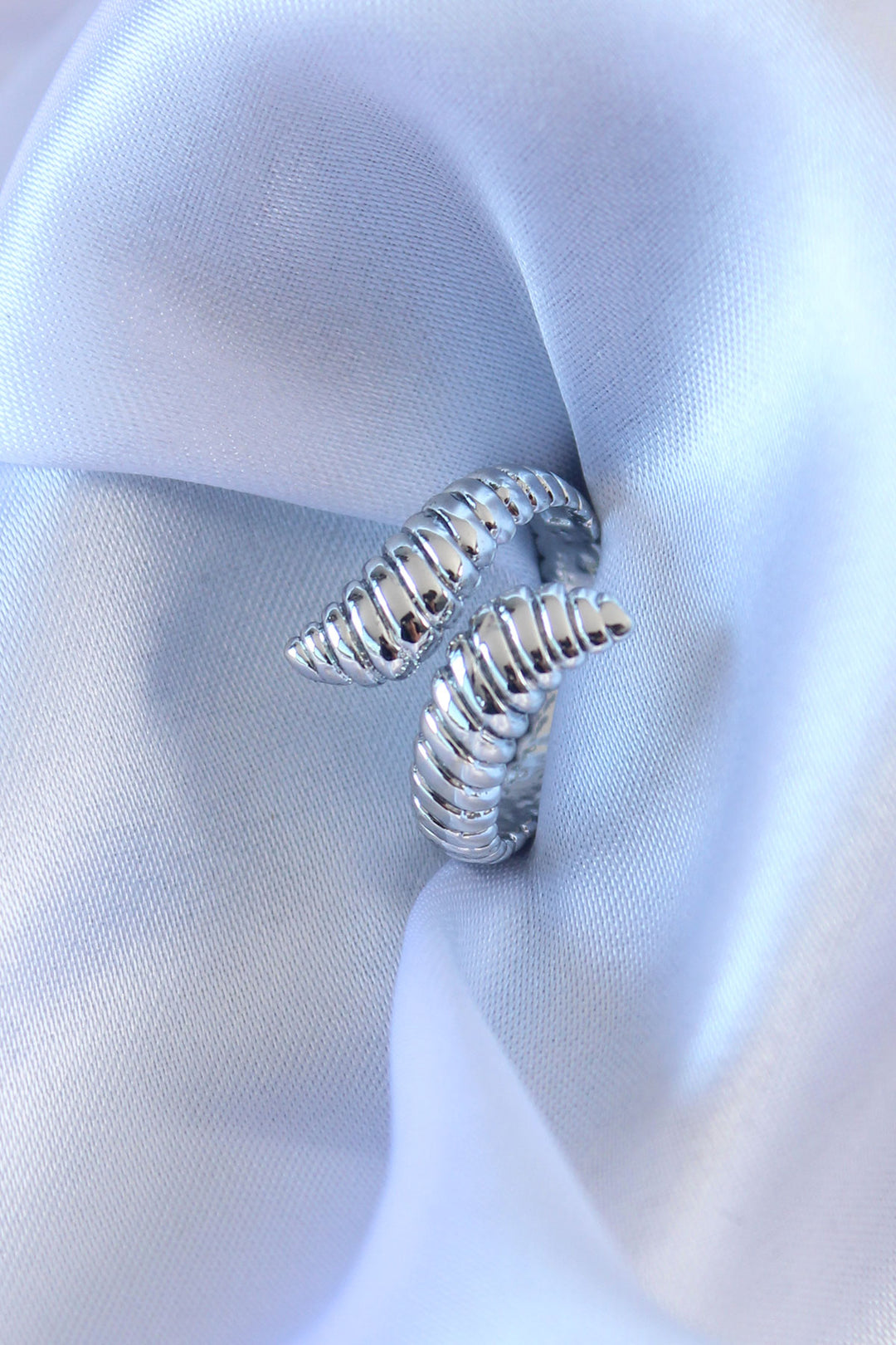 EBJ Silver Color Women's Ring - Mexicali