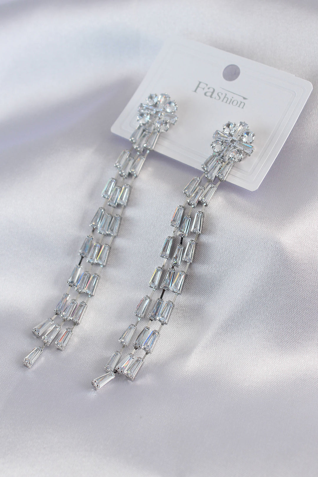 EBJ Silver Color 3-Piece Dangle Model Women's Earring - Mitrovicë