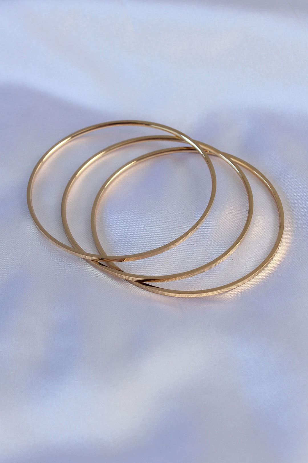 EBJ 316L Steel Gold Color Ajda Model Women's 65 mm Bracelet - Zugdidi