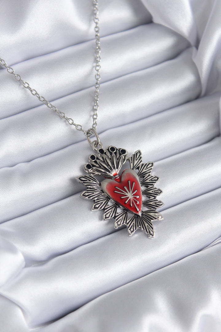 EBJ Silver Color Paşabahçe Accessory Model Women's Necklace - Chatham