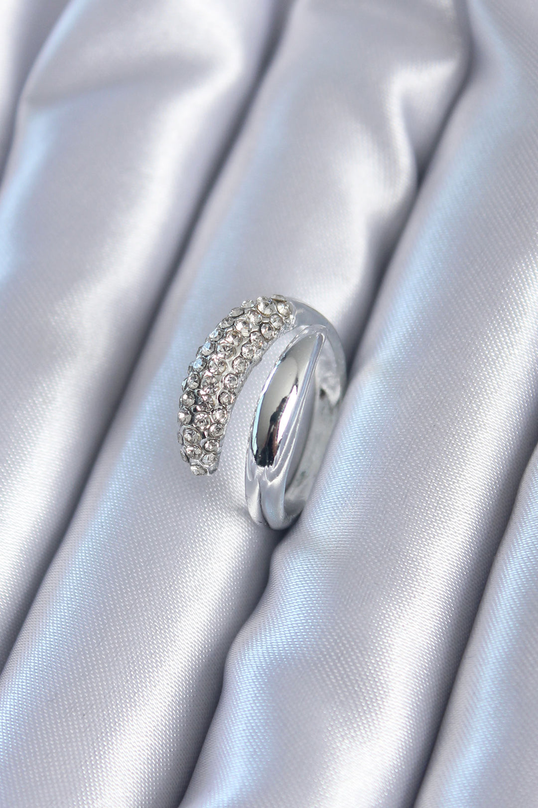 EBJ Gold Color Zircon Stone Women's Ring - Castelo Branco