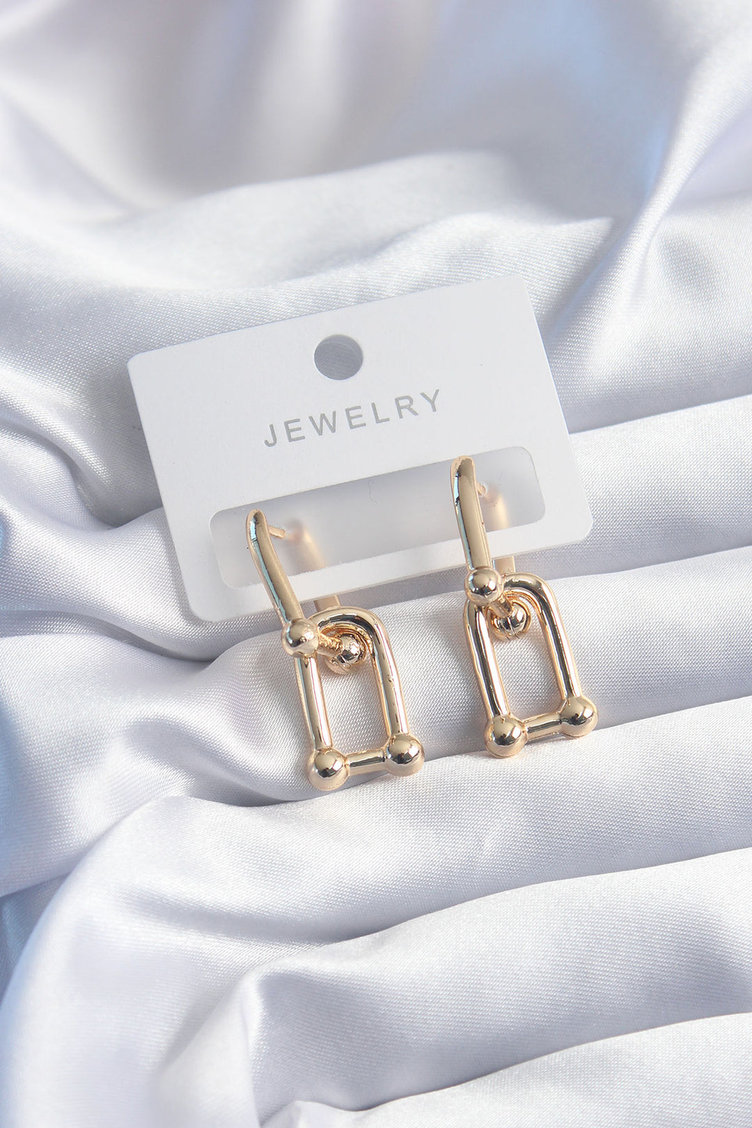 EBJ Rice Gold Color Tiffany Model Women's Earrings - Drummondville