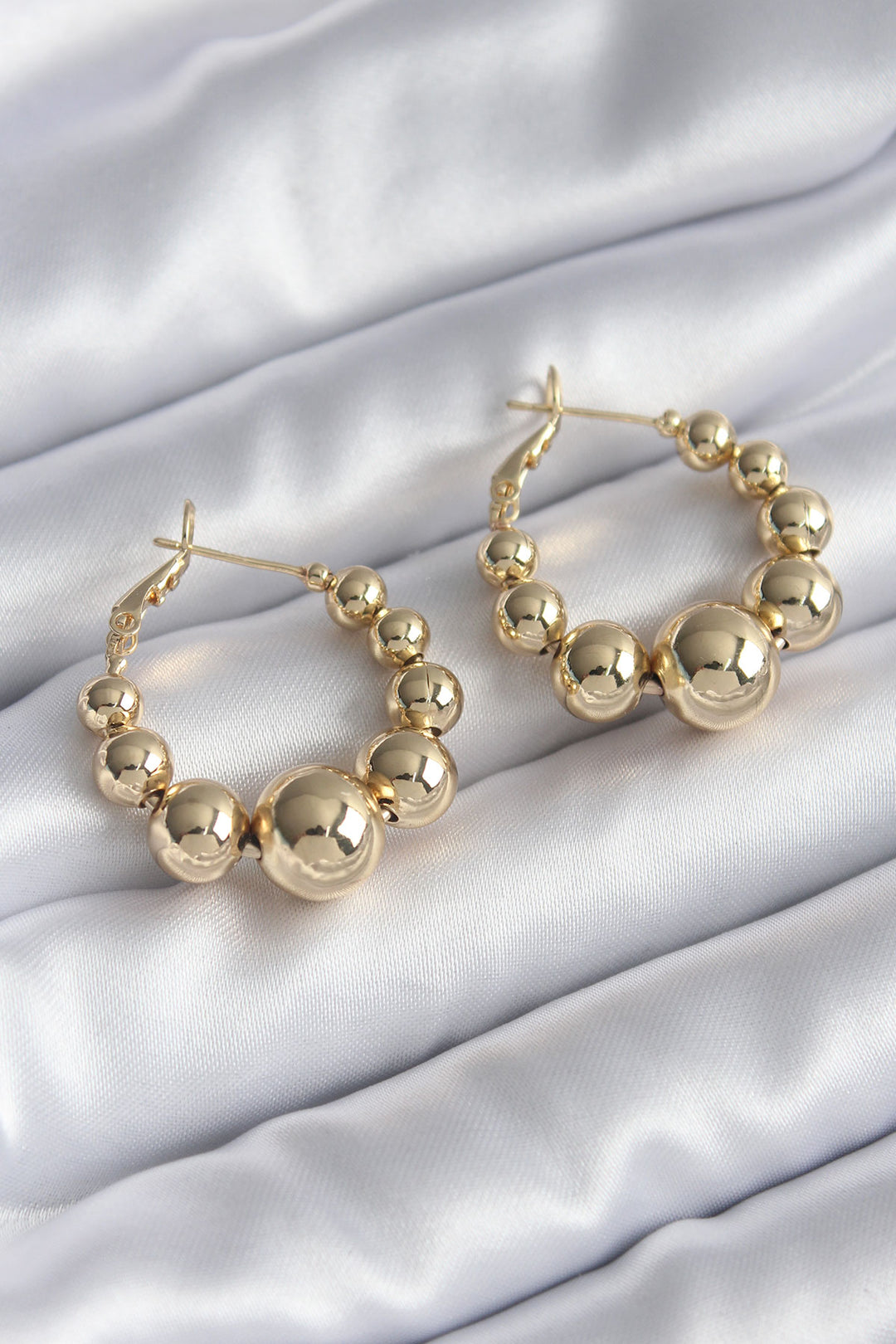 EBJ Gold Color Women's Rice Earrings - Wuppertal