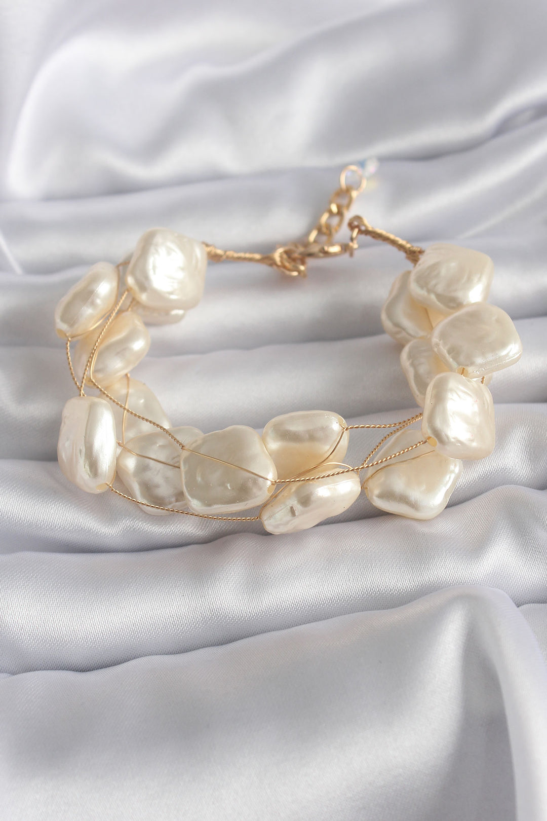 EBJ Gold Color Multi Brass Women's Bracelet - Arucas