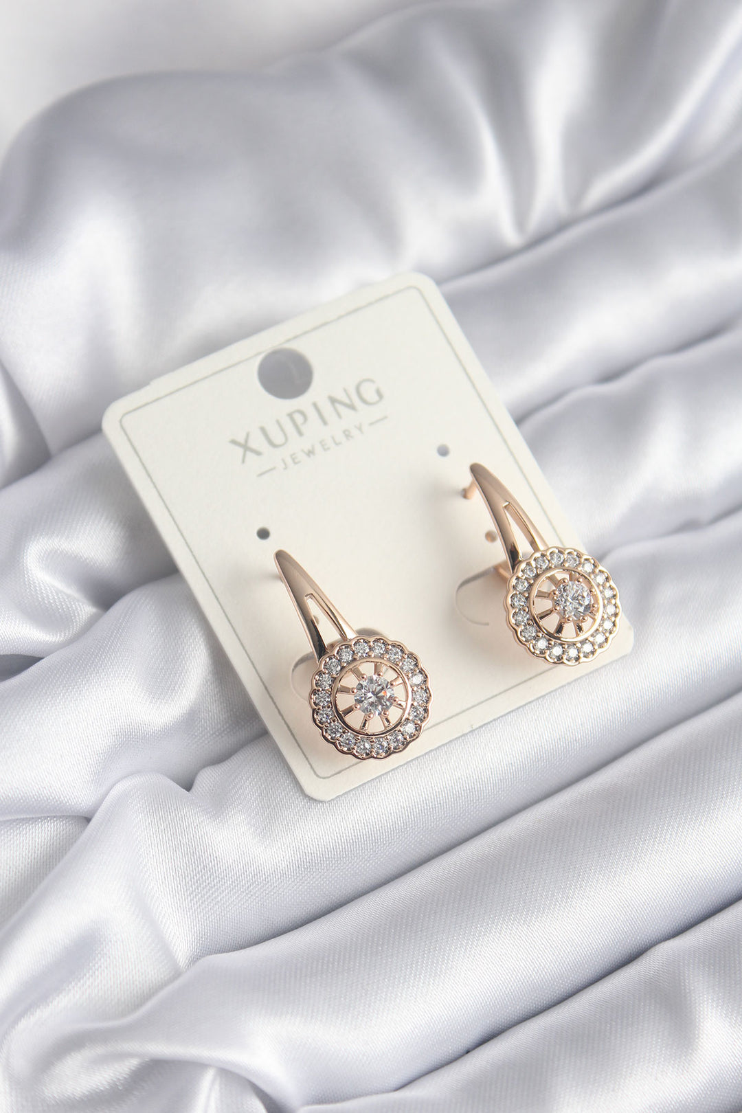 EBJ Xuping Model Zircon Stone Tipped Women's Earring - Wetzlar
