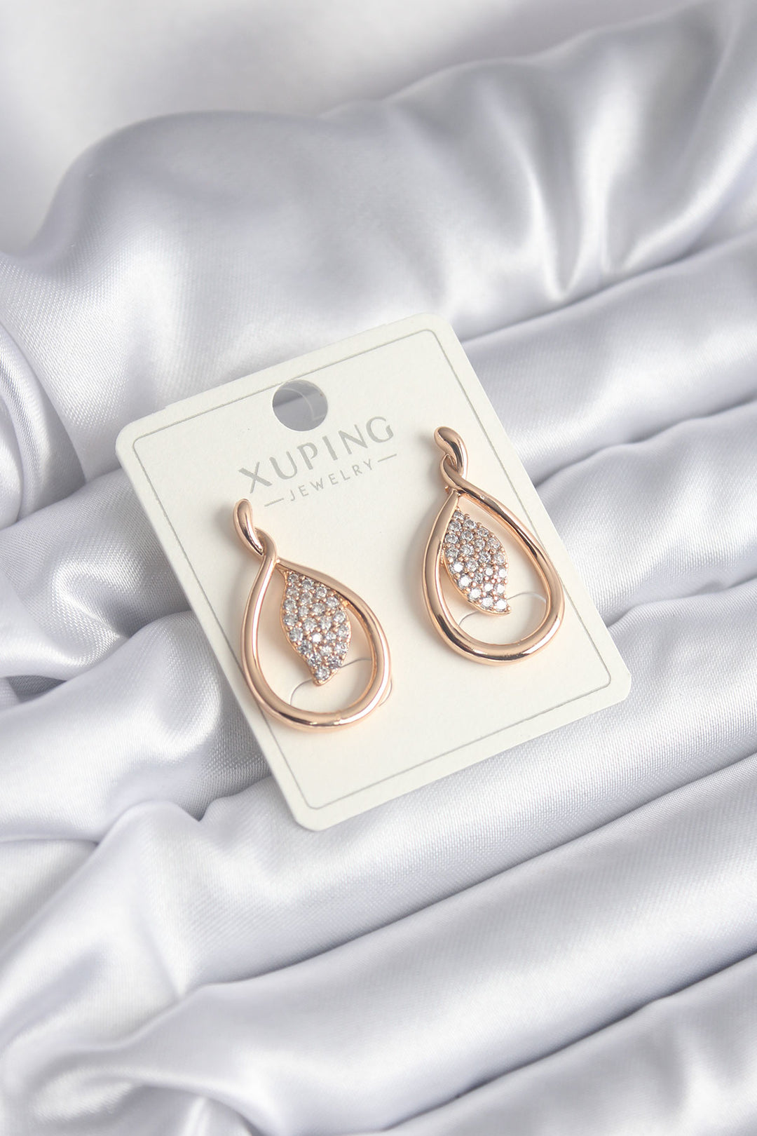 EBJ Xuping Model Zircon Stone Drop Design Women's Earring - Butte