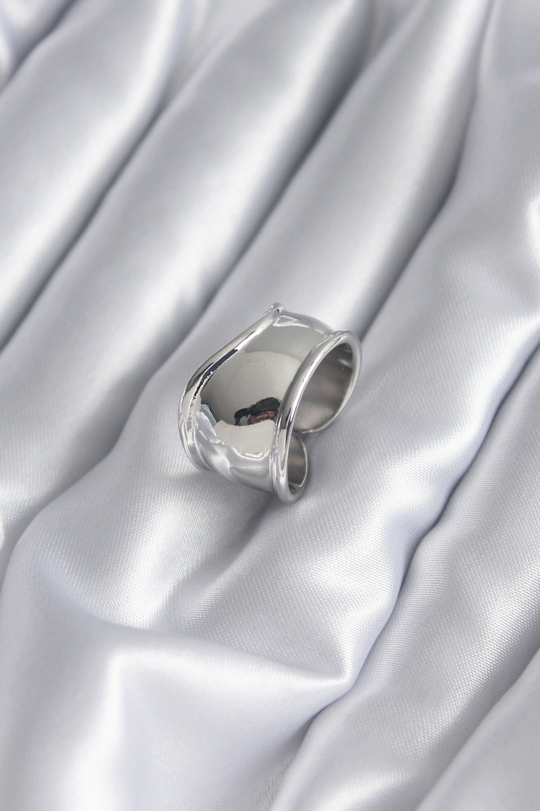 EBJ Silver Color Plate Women's Ring - Wismar