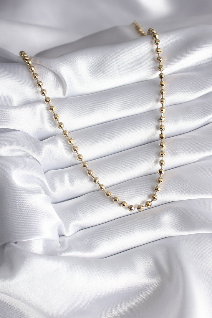 EBJ Rice Gold Color Drop Model Women's Necklace - Gateshead