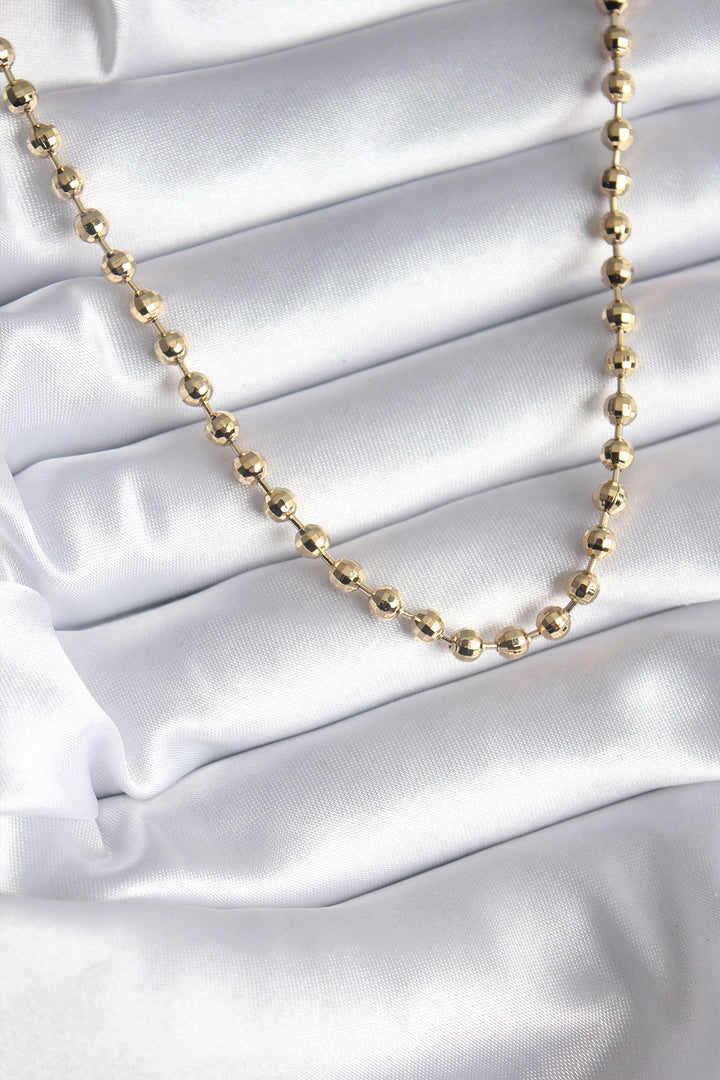 EBJ Rice Gold Color Drop Model Women's Necklace - Gateshead