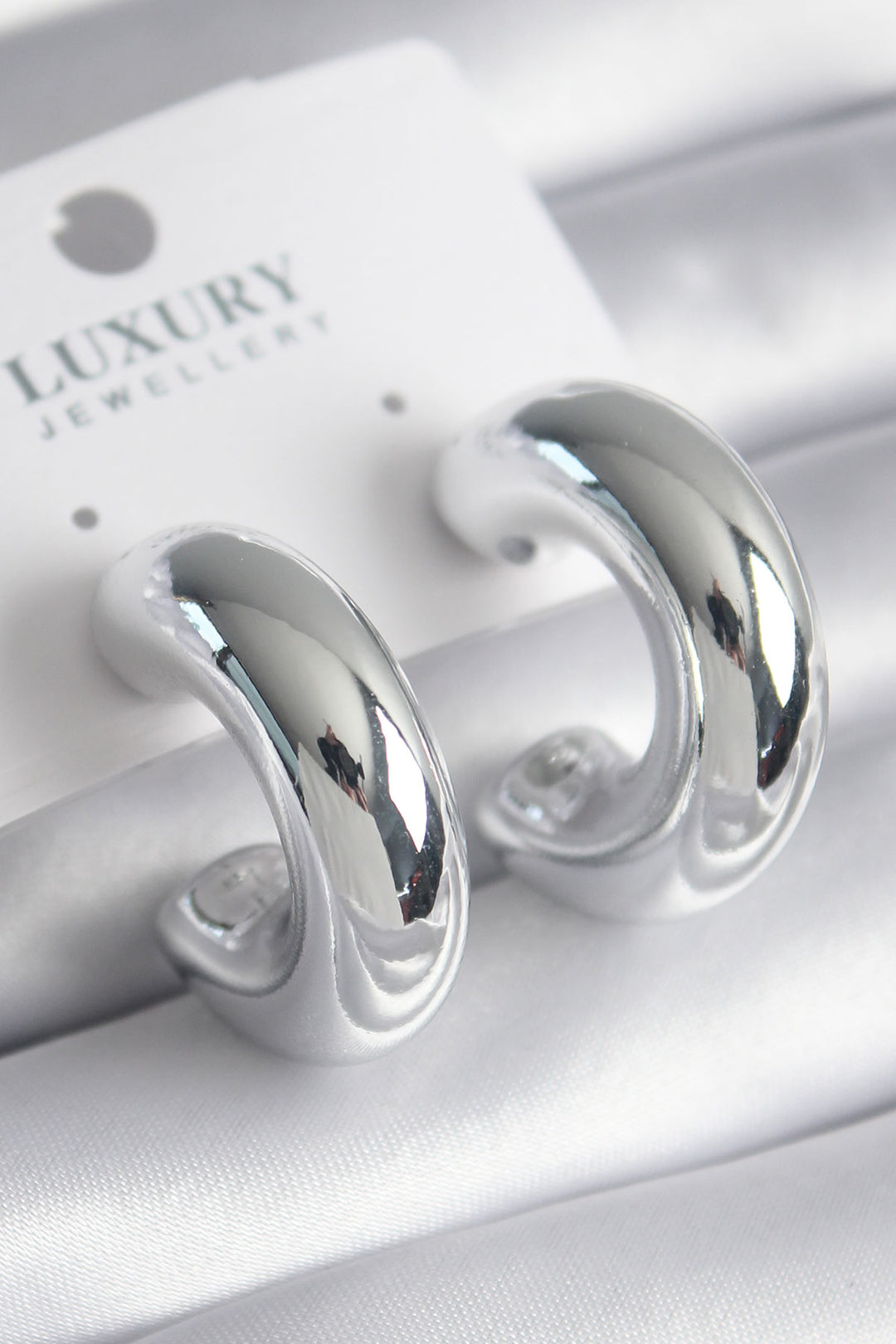 EBJ Rice Silver Color Ring Model Women's Earring - Tamworth