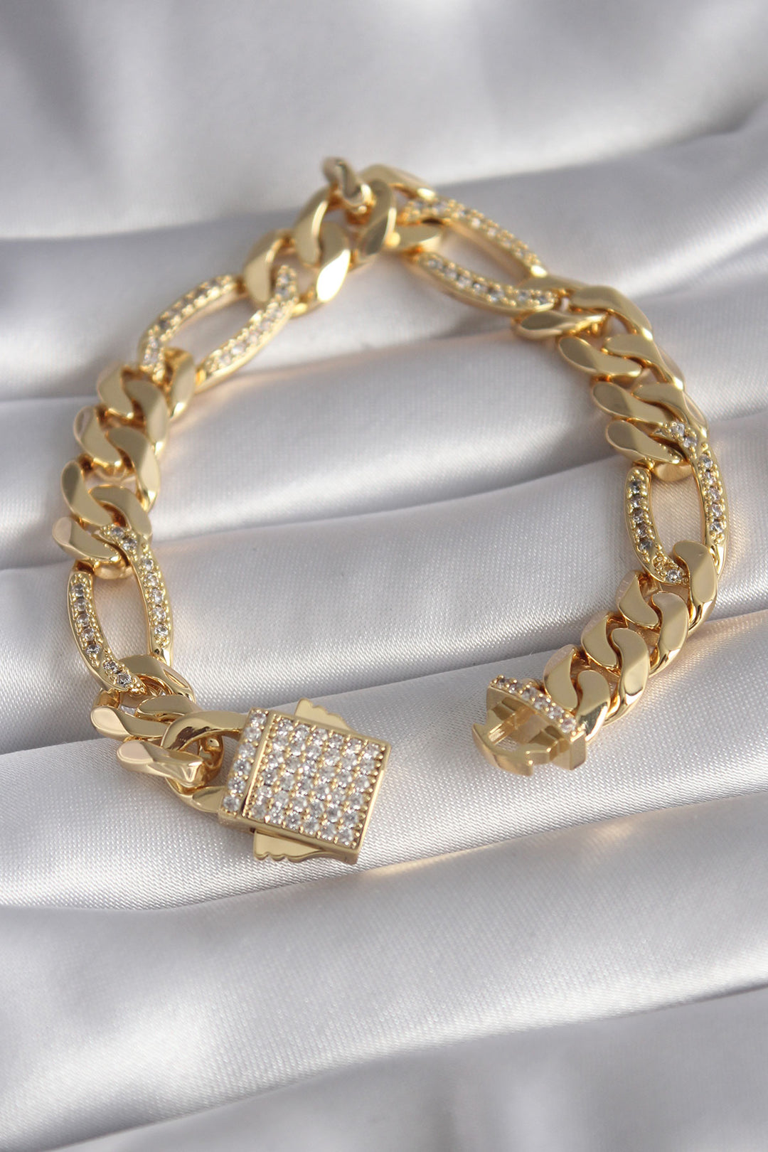 EBJ Gold Color Zircon Stone Chain VIP Exclusive Series Gourmet Model Woman - Kannapolis