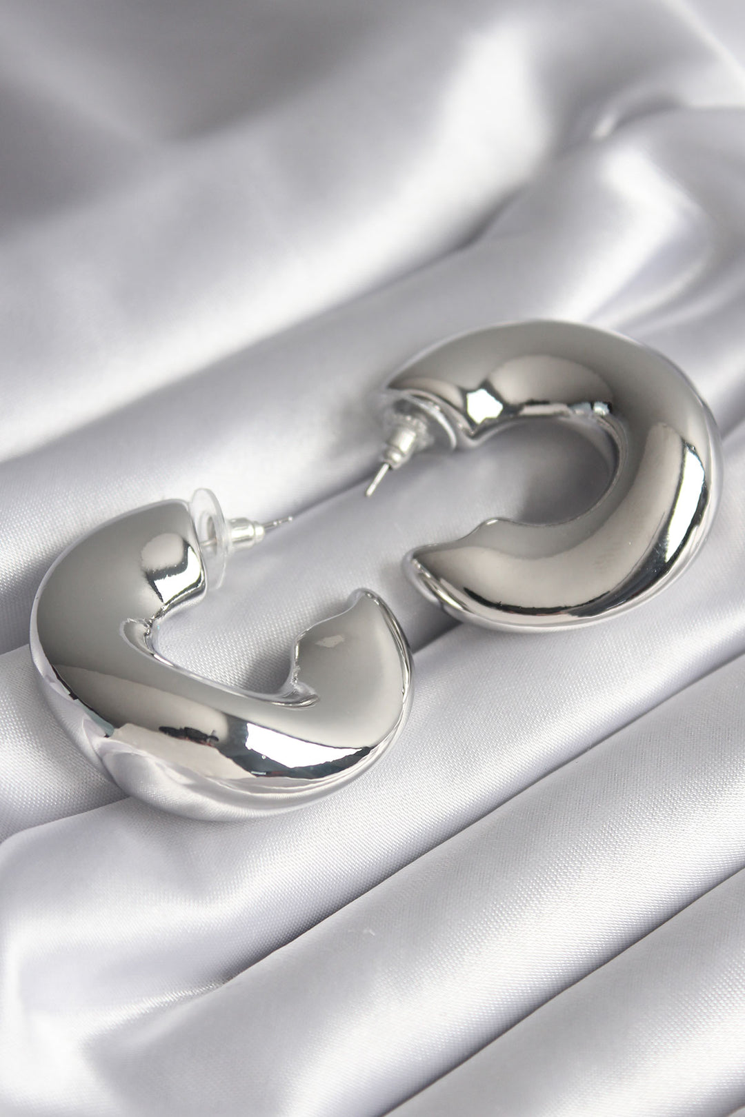 EBJ Rice Silver Color Ring Model Women's Earring - Tracy