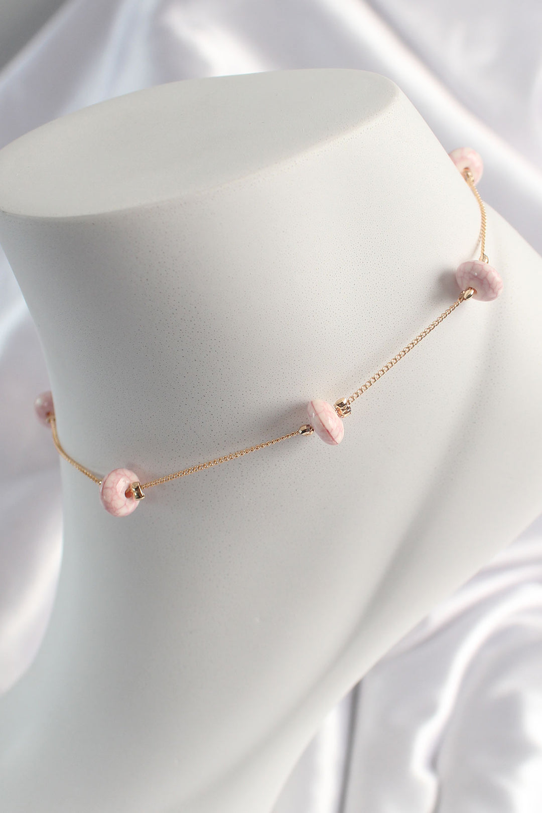 EBJ Gold Color Pink Ringed Woman HalHal - Metz