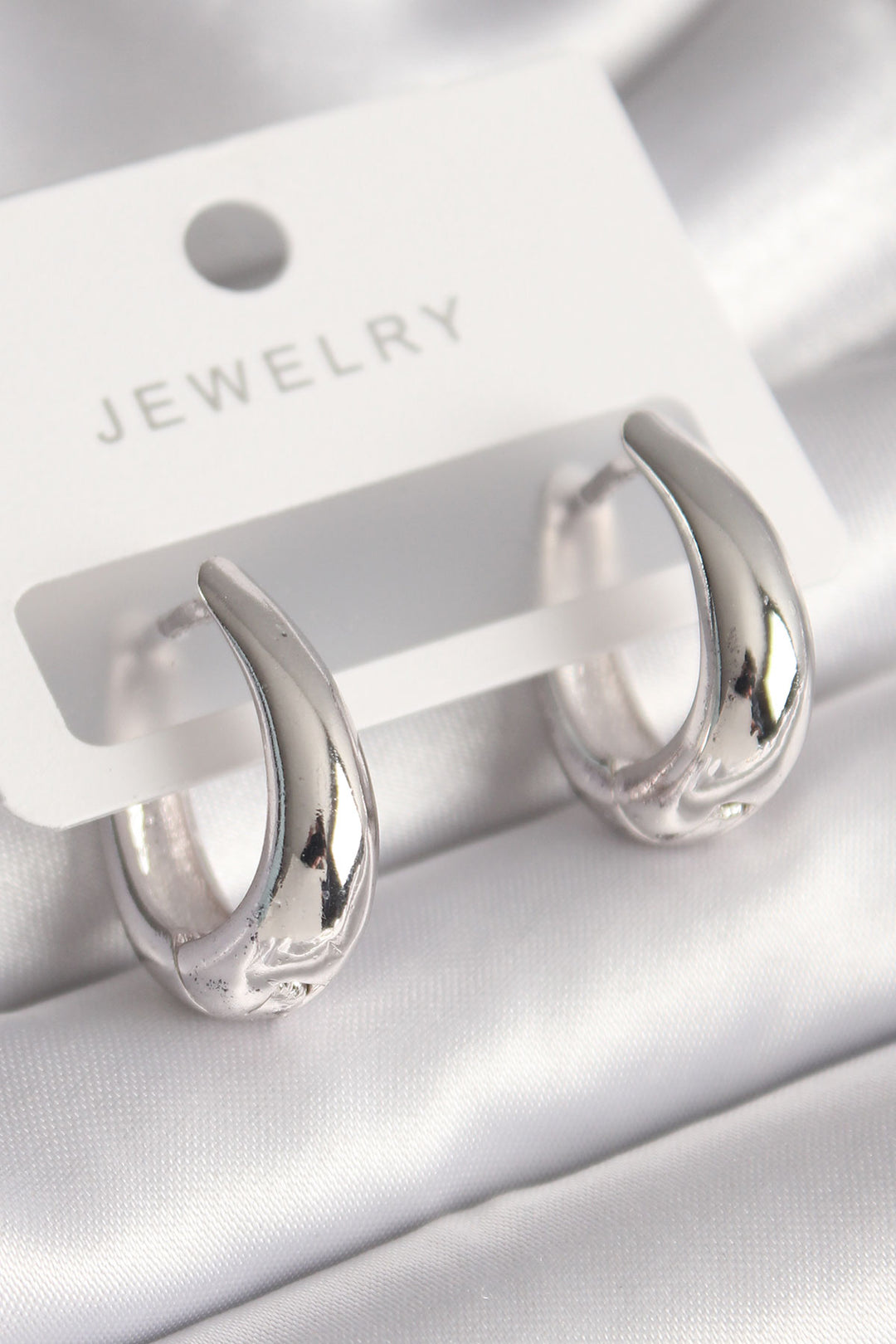 EBJ Rice Silver Color Ring Model Women's Earring - Sahuarita