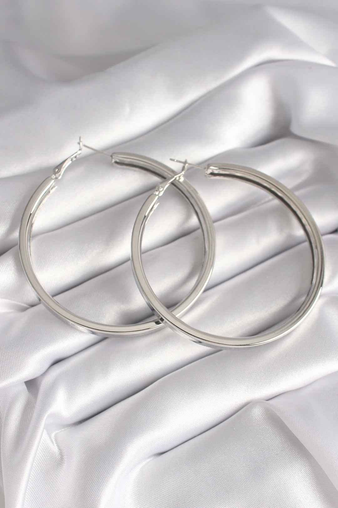 EBJ Rice Silver Color Ring Model Women's Earring - Vancouver