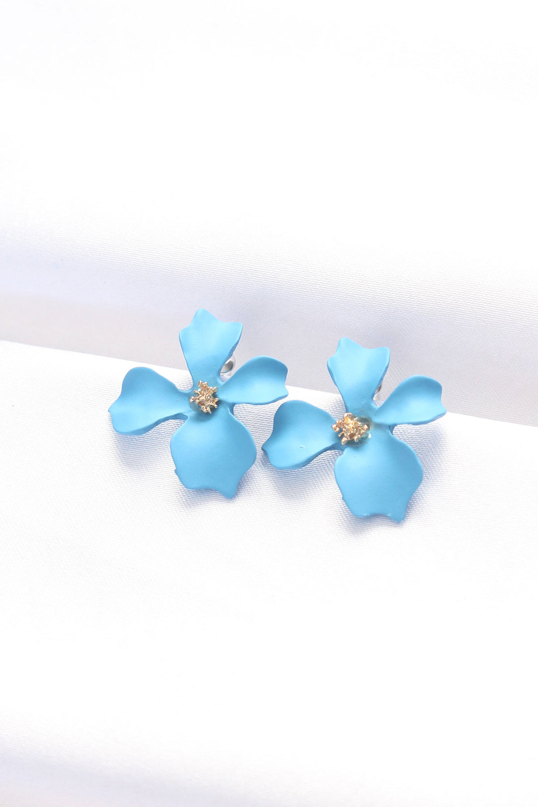 EBJ Blue Stone Flower Earrings - Saarbrücken