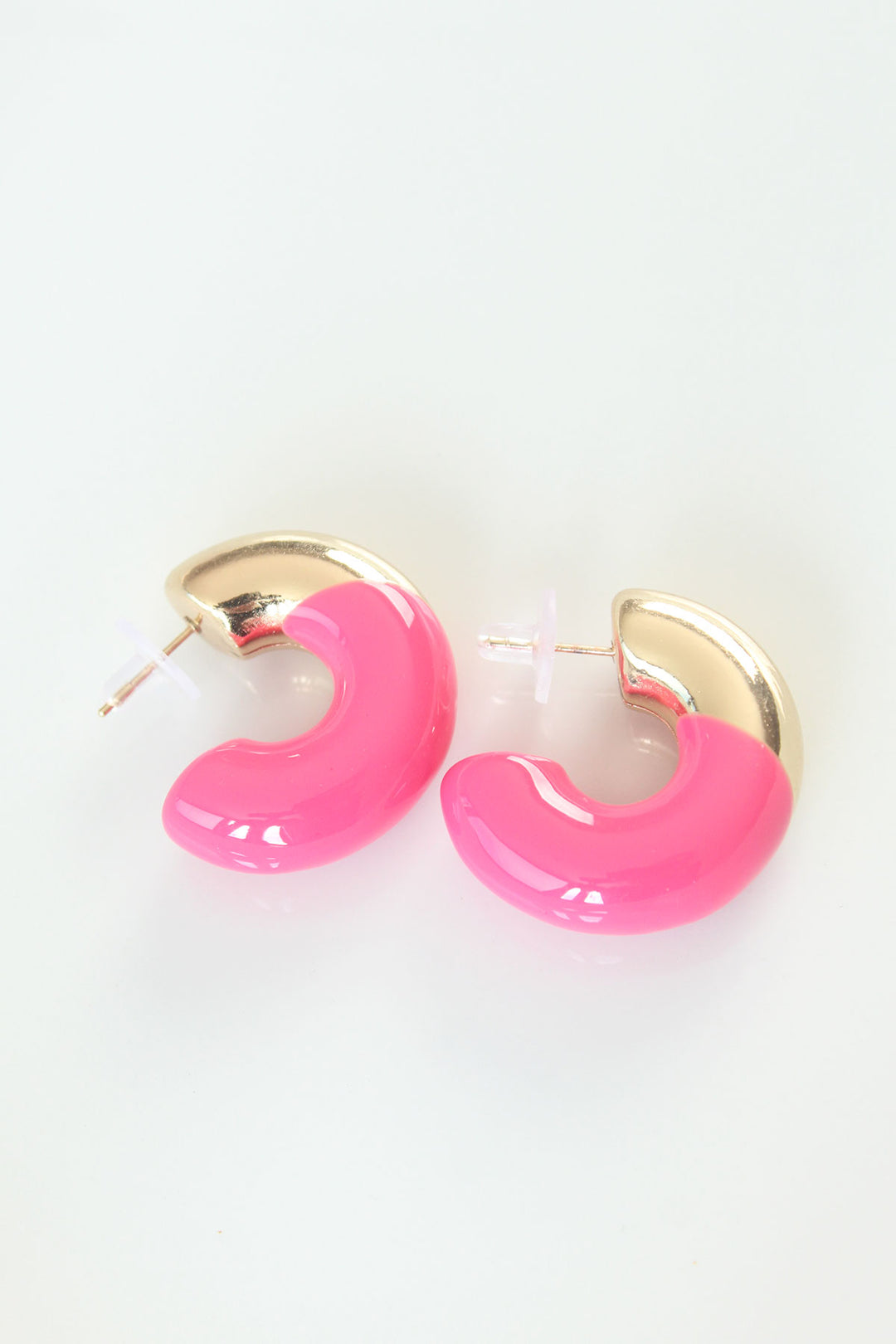 EBJ CCB Pink Gold Two-Tone Earrings - Rotherham