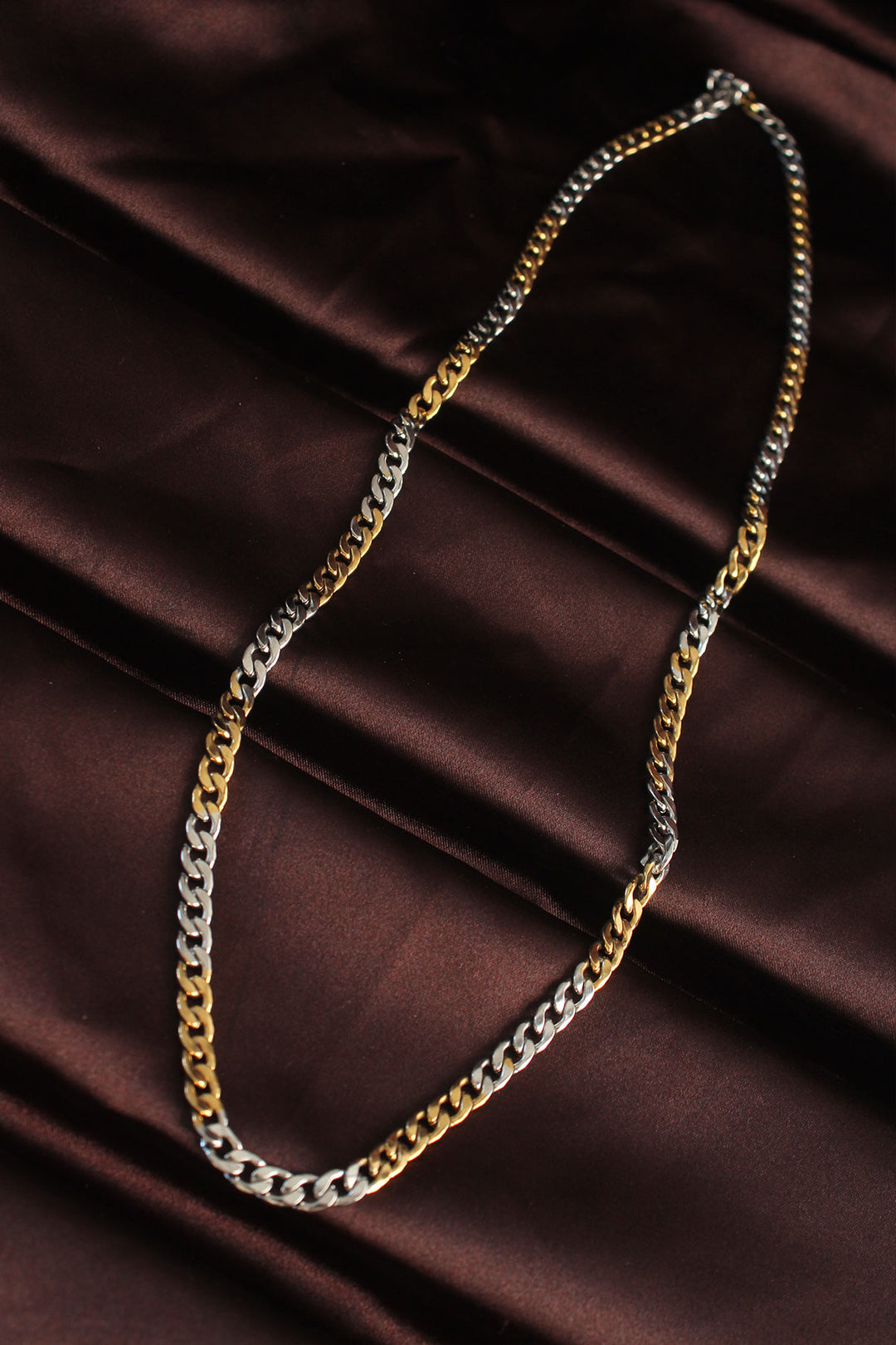 EBJ 316L Steel Gold Silver Color Bird Eye Chain Men's Necklace - Antelope