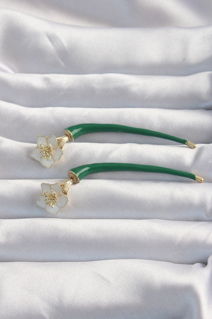 EBJ Rice Green Color Botega Earring - Utrecht