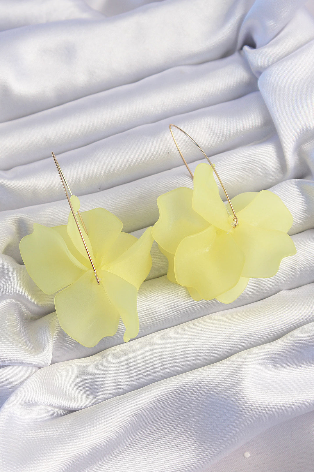 EBJ Rice Yellow Color Flora Earring - Mira
