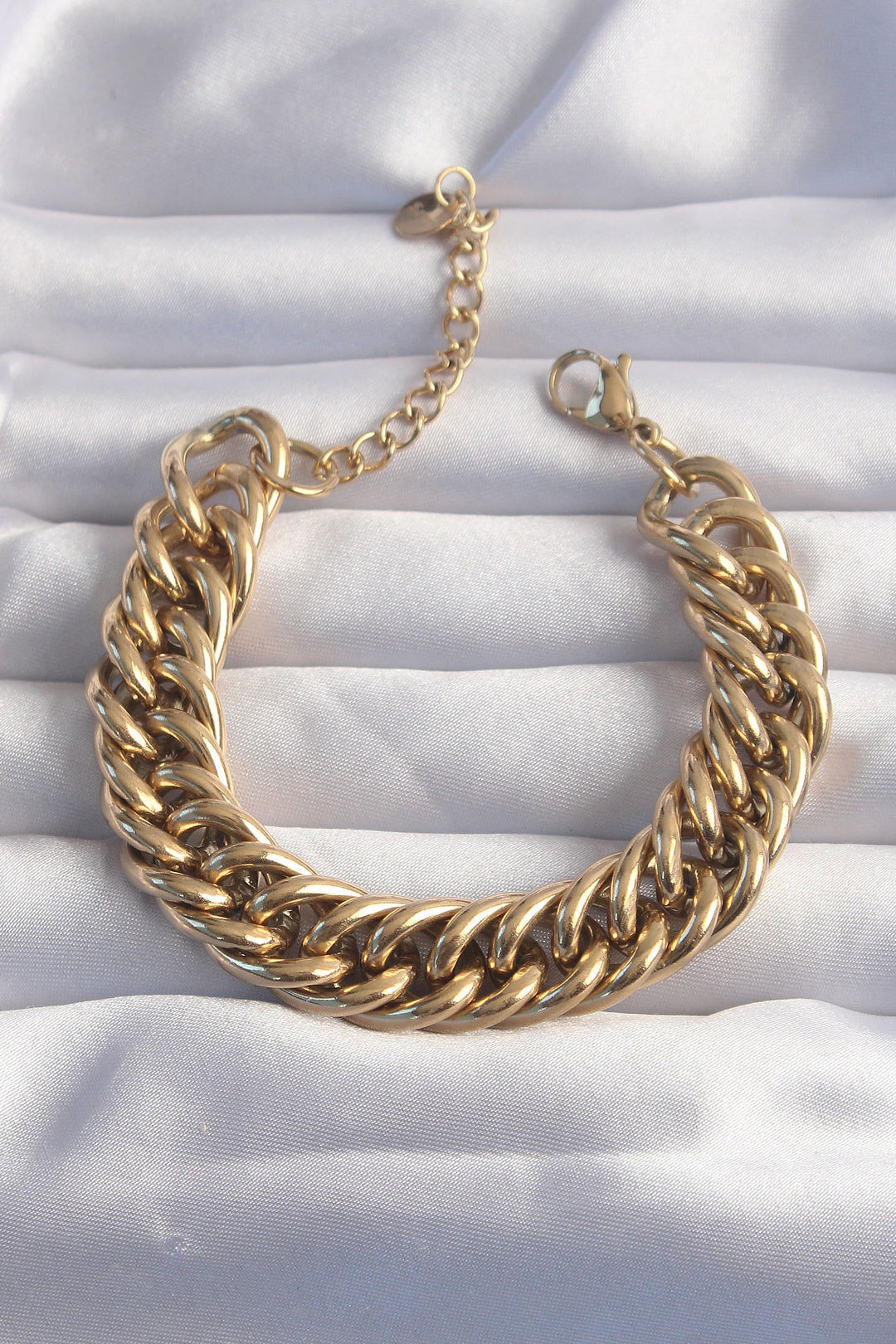 EBJ 316L Steel Gold Color Space Road Model Bracelet - Missouri City