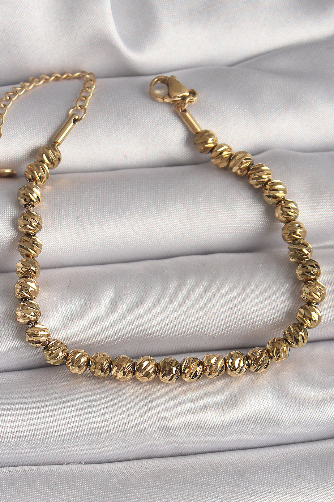 EBJ 316L Steel Gold Color Dorika Model Women's Bracelet - Andover
