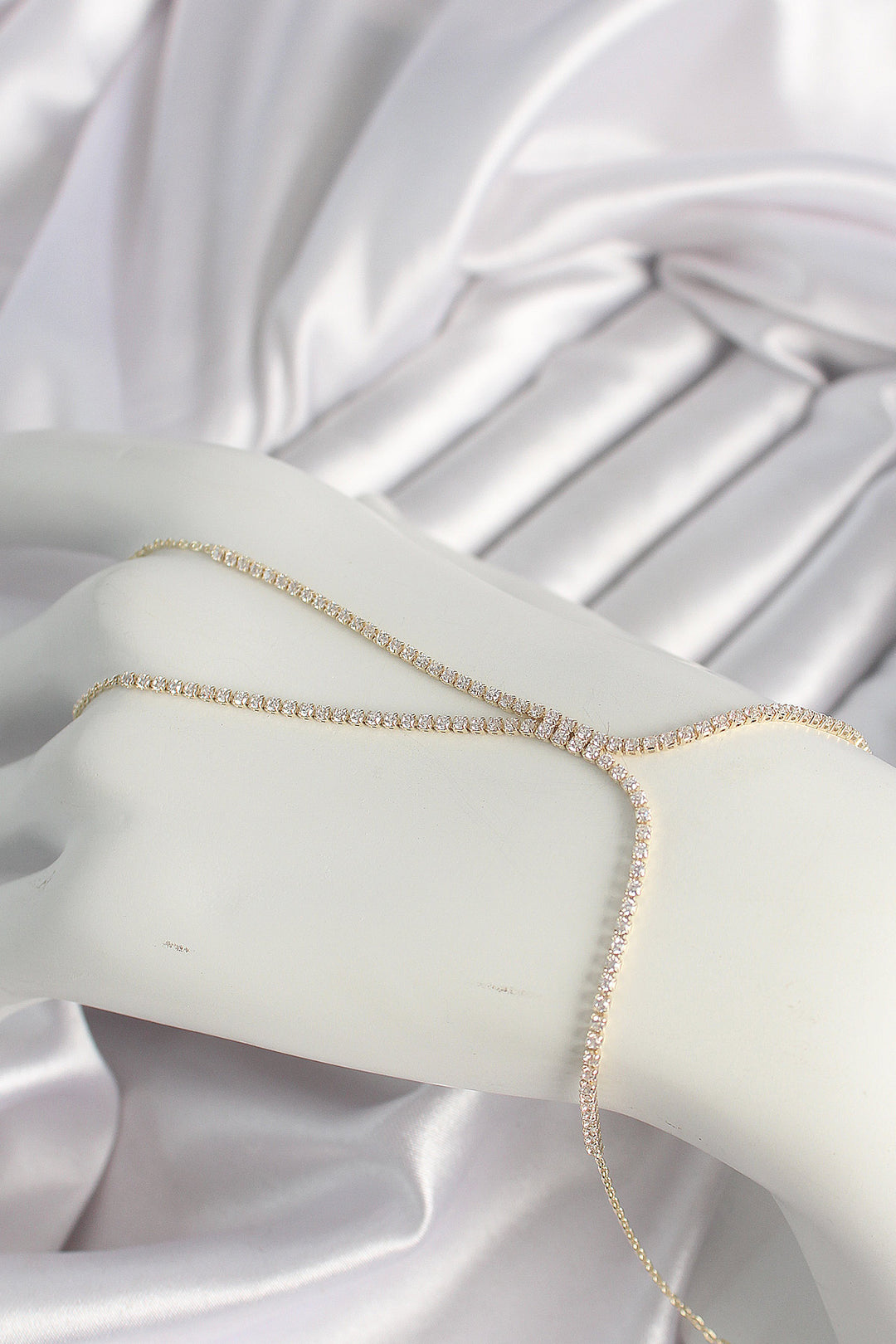 EBJ Rice Gold Color Zircon Stone Waterway Zircon Stone Women's Şahmeran - Shostka