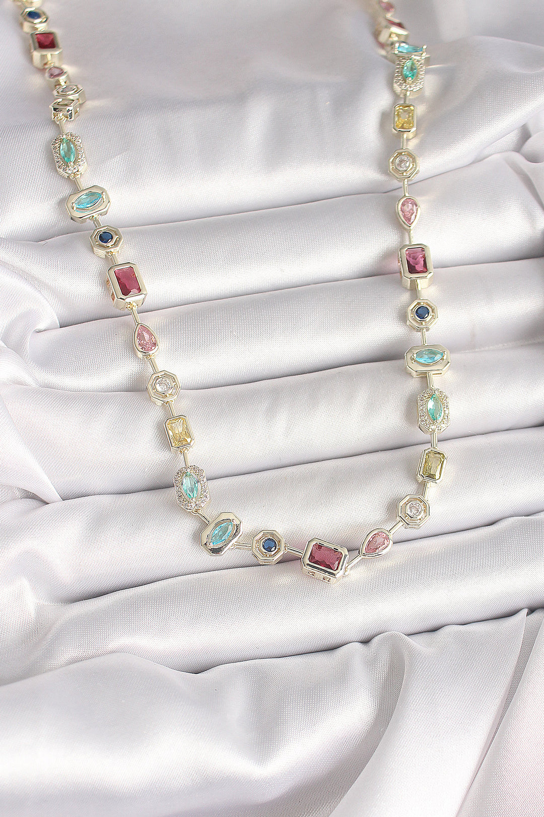 EBJ Rice Gold Color Zircon Stone VIP Series Women's Necklace - Vancouver