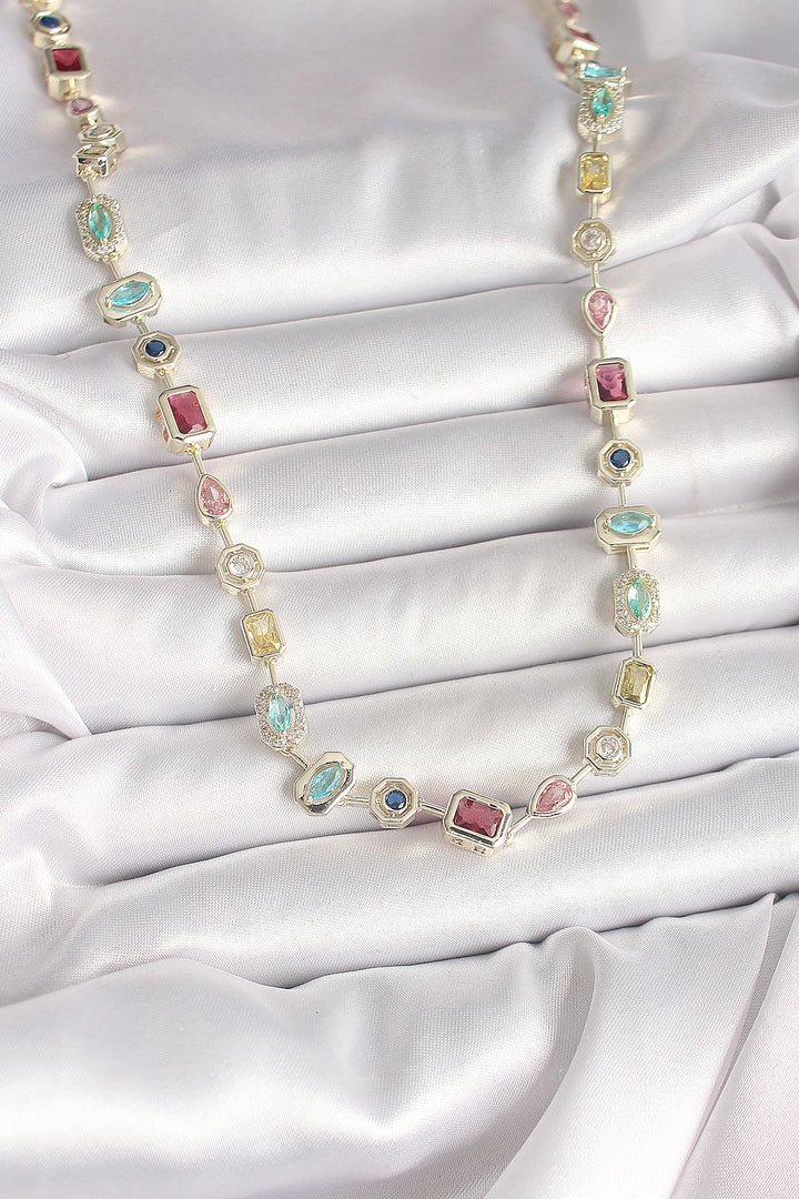 EBJ Rice Gold Color Zircon Stone VIP Series Women's Necklace - Vancouver