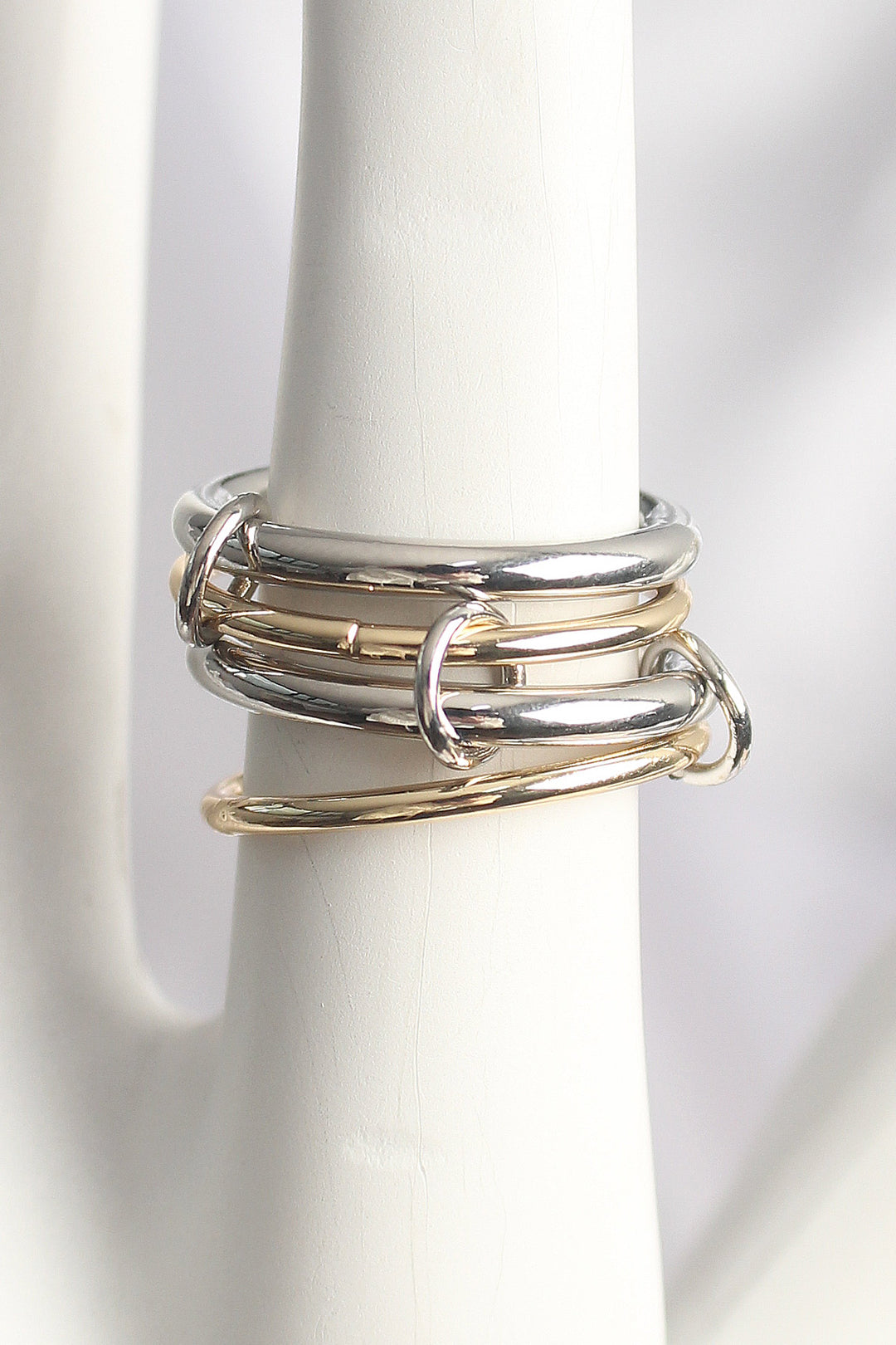 EBJ Rice Mix Color 4-Piece Model Women's Ring - Ilioúpoli