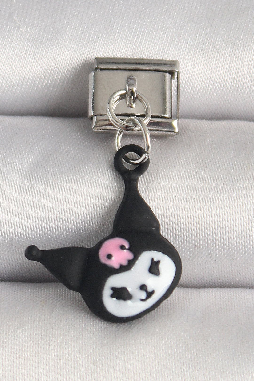 EBJ 316L Steel Silver Color Kuromi Model Nomination Charm - Warner Robins
