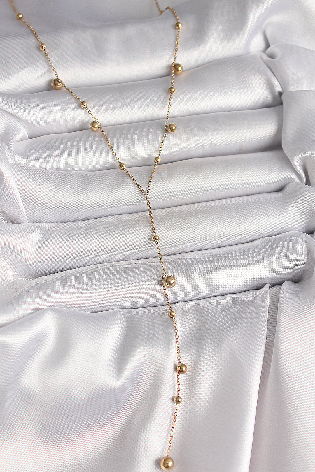 EBJ 316L Steel Gold Color Pendant Model Women's Y Necklace - Rosny-sous-Bois