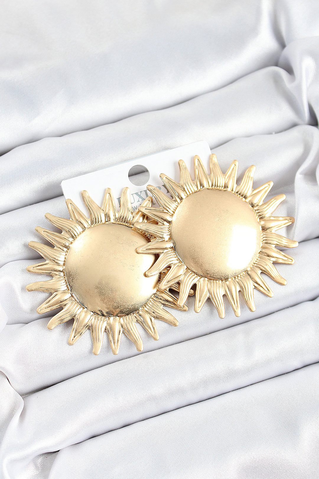EBJ Rice Sun Model Gold Color Women's Earrings - Carson