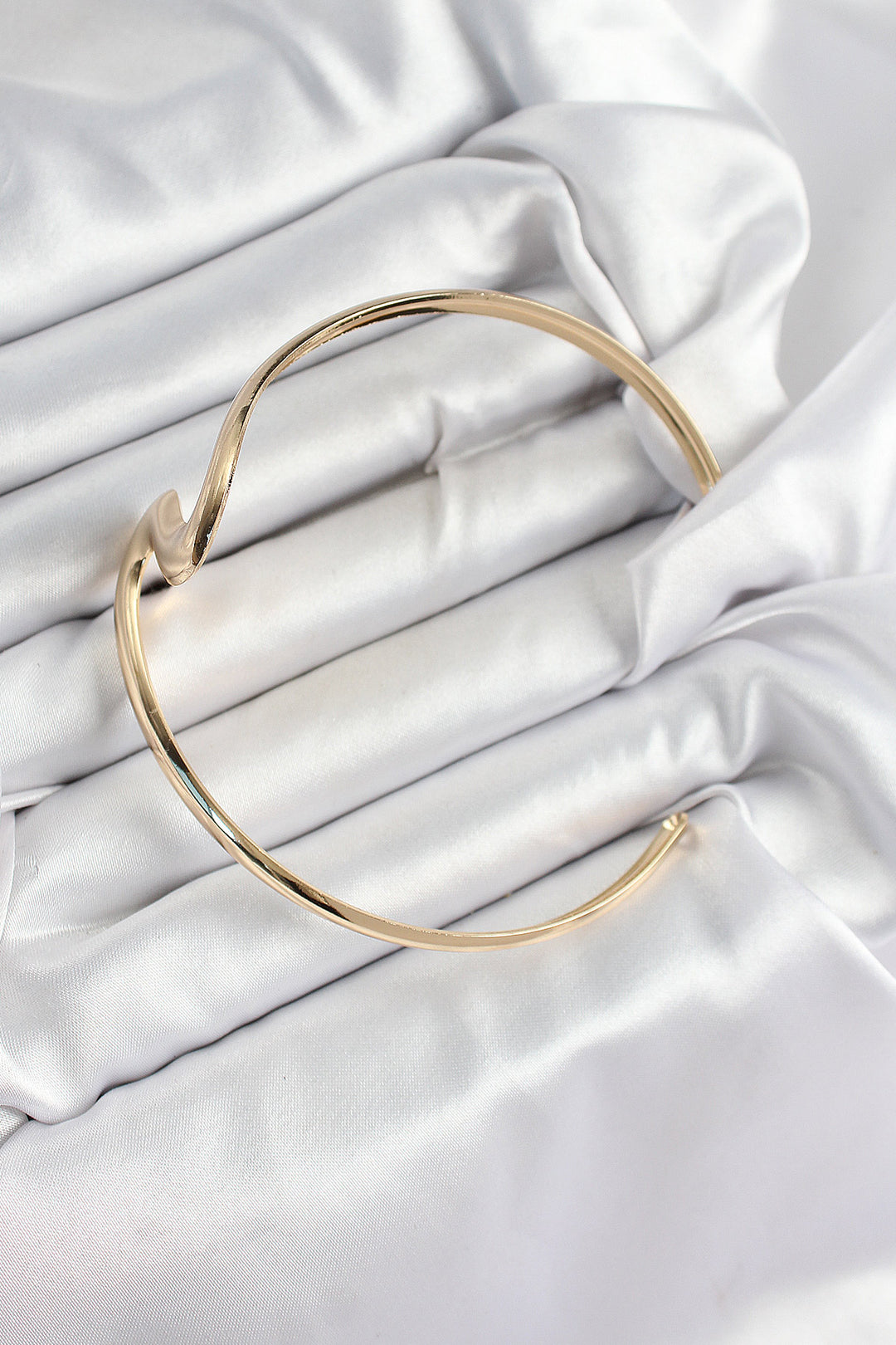 EBJ Rice Wavy Model Gold Color Women's Arm Bracelet - Wigan