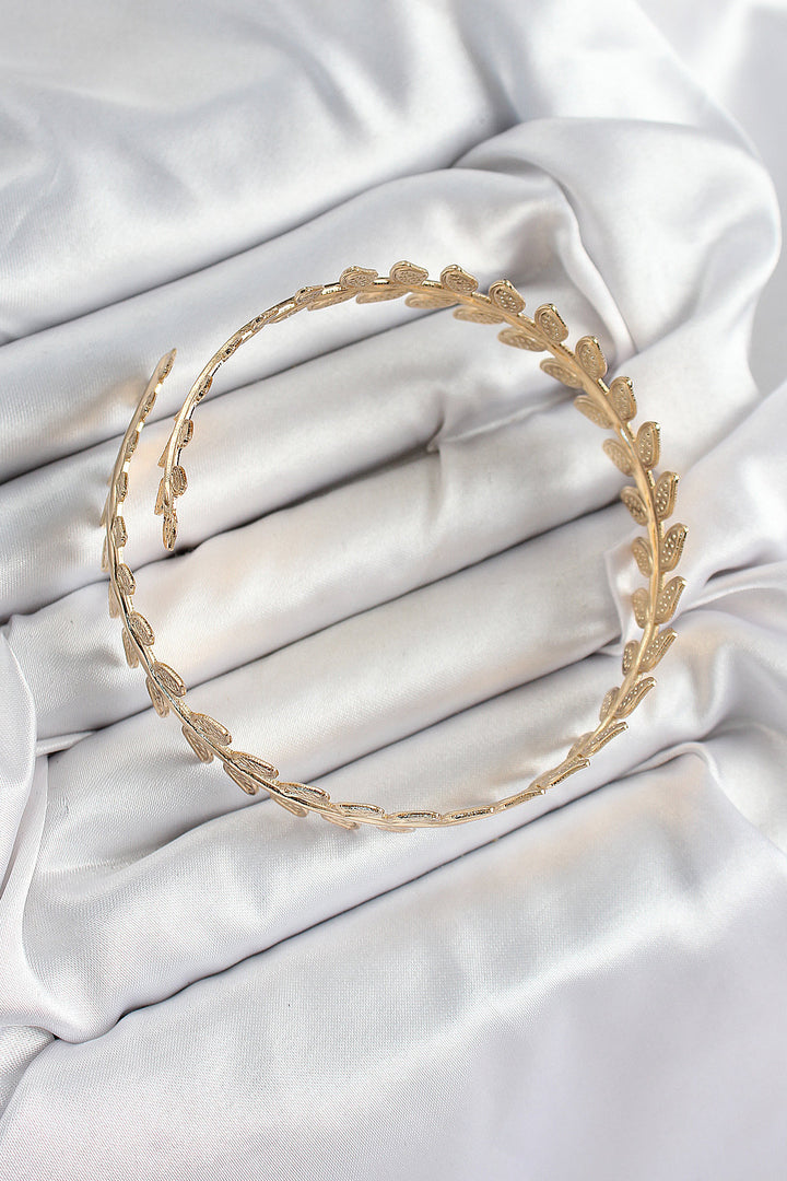 EBJ Rice Leaf Model Gold Color Women's Arm Bracelet - Kingston upon Hull