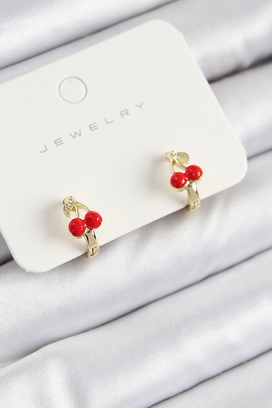EBJ Rice Cherry Model Gold Color Children's Earring - Toowoomba