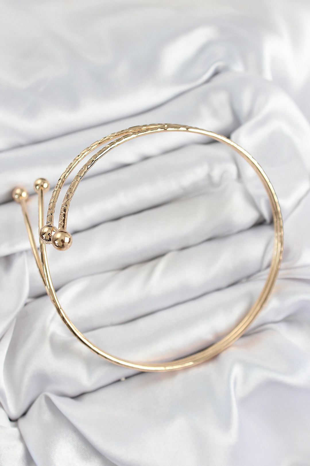 EBJ Rice Grain Model Gold Color Women's Arm Bracelet - Foothill Farms