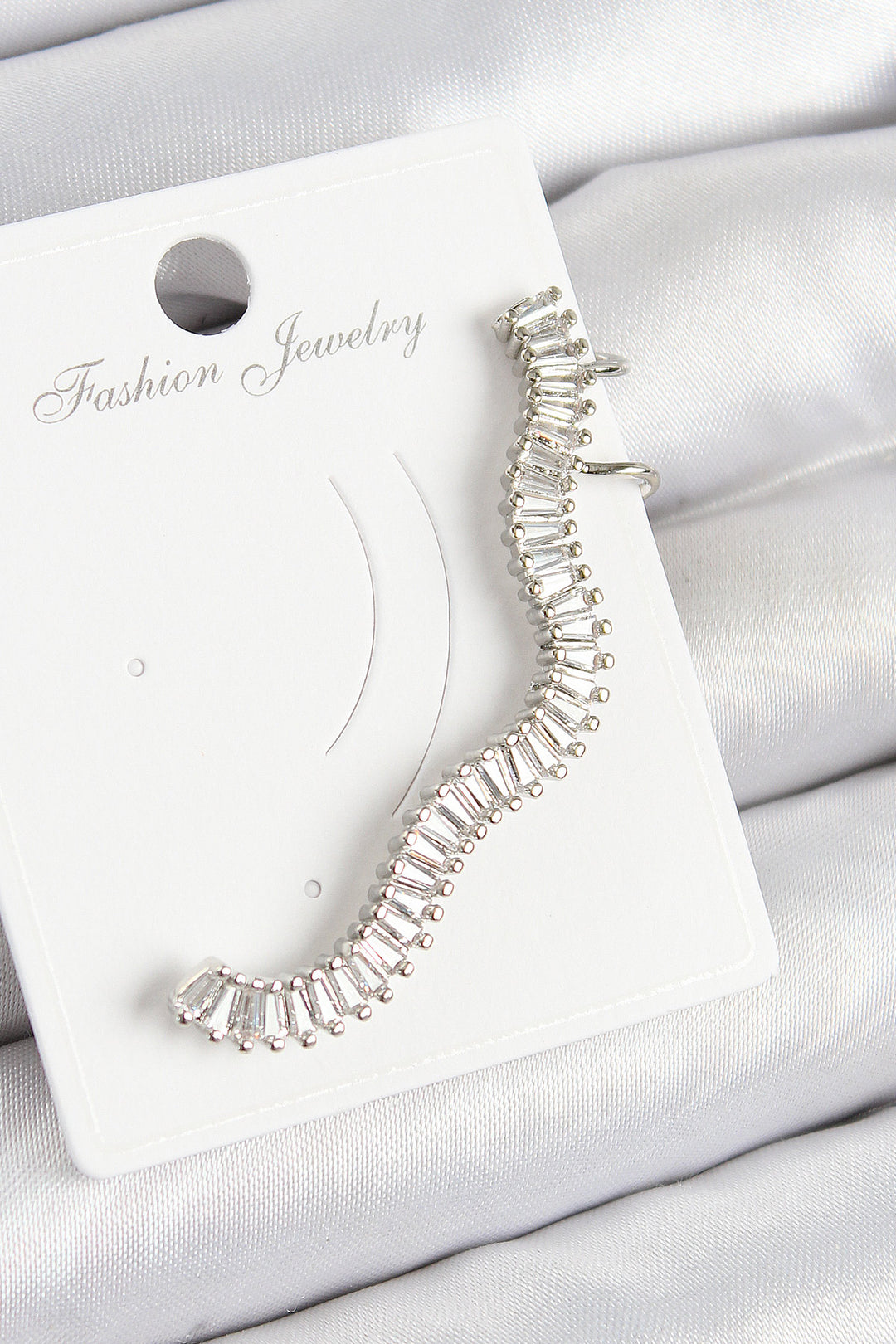 EBJ Rice Waterway Model Silver Color Right Cartilage Earring - Pervomaisk