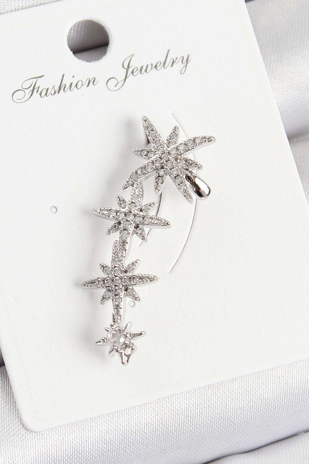 EBJ Rice North Star Model Silver Color Right Cartilage Earring - Perugia